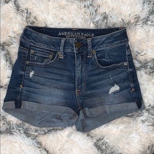 High waisted shorts